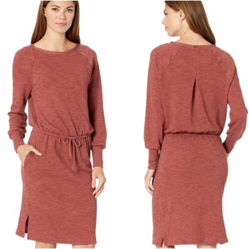 Prana Women’s Sunrise Dress Red Size S